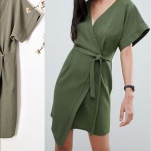 Asos green dress